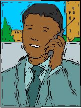 Businessman on Phone